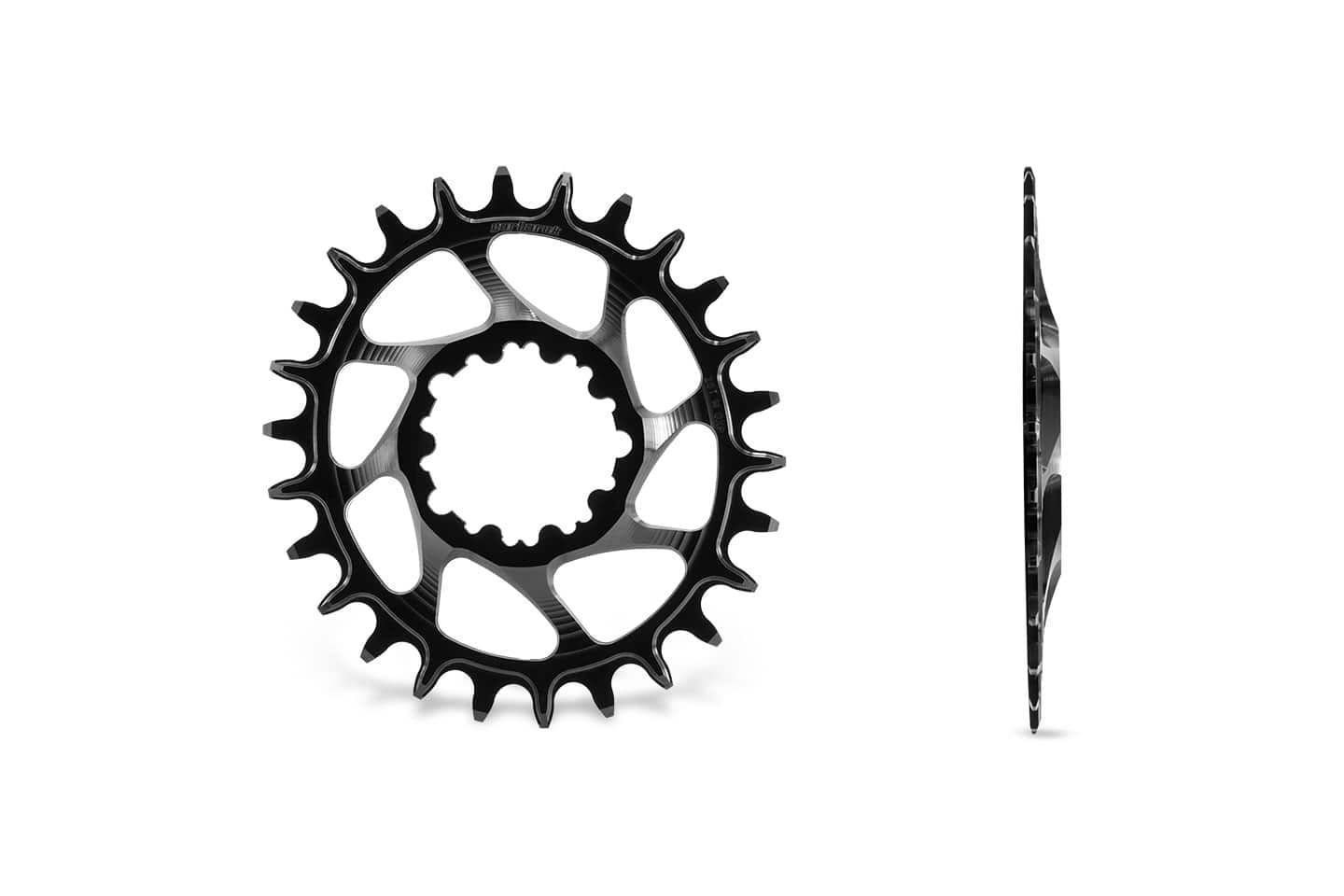 Plato Ovalado MTB de GARBARUK, BOOST, 32T, negro - Imagen 1