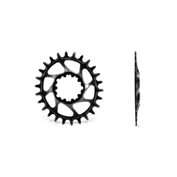 Plato Ovalado MTB de GARBARUK, BOOST, 36T, negro - Imagen 1