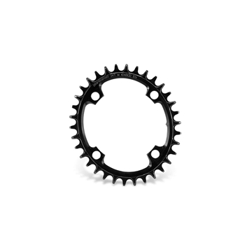 Plato Redondo MTB de GARBARUK, 104 BCD (38T, BLACK) - Imagen 1