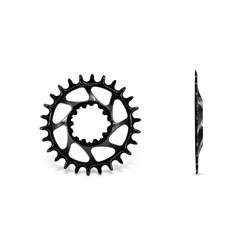 Plato Redondo MTB de GARBARUK, BOOST, 34T, negro - Imagen 1