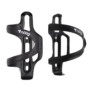 PORTABIDÓN DE CARBONO NÖTIG SALIDA LATERAL BLACK - Imagen 1