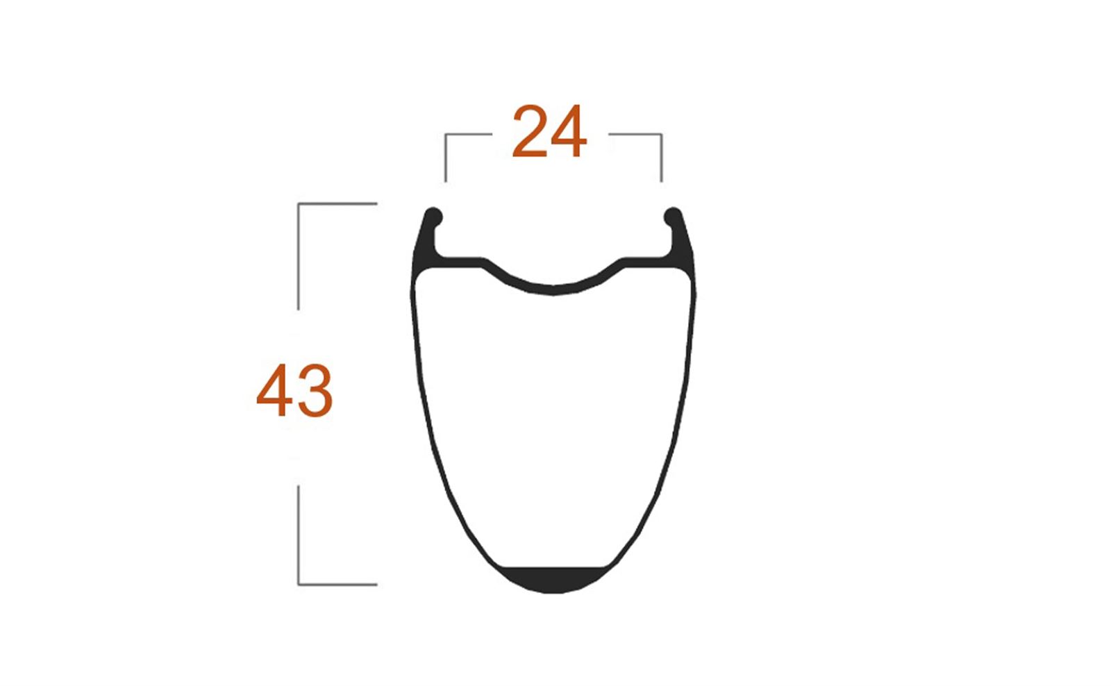 REPARTO CORSE 43 GRAVEL JUEGO DE RUEDAS GRAVEL - Imagen 2