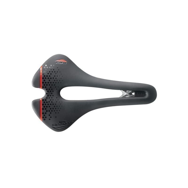 Sillín Selle San Marco Aspide Short Open Fit Carbon FX Narrow - Imagen 1