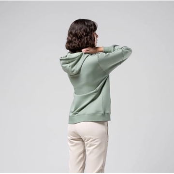 SUDADERA CON CAPUCHA GOBIK MUJER  Trailblaze Iceberg Green - Imagen 2