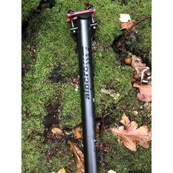 Tija de sillín en carbono ALPCROSS COMPONENTS DIE STÜTZE LT (31,6 X 400MM) - MATE - Imagen 1