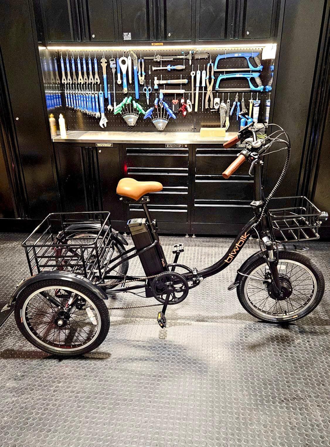 TRICICLO E-BIKE BIWBIK PARIS 12Ah CON ACELERADOR EN EL PUÑO - Imagen 1