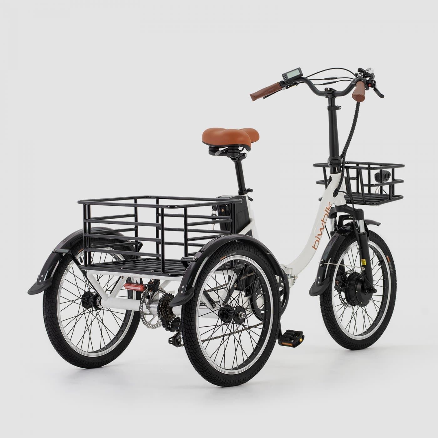 TRICICLO E-BIKE BIWBIK PARIS 12Ah CON ACELERADOR EN EL PUÑO - Imagen 5