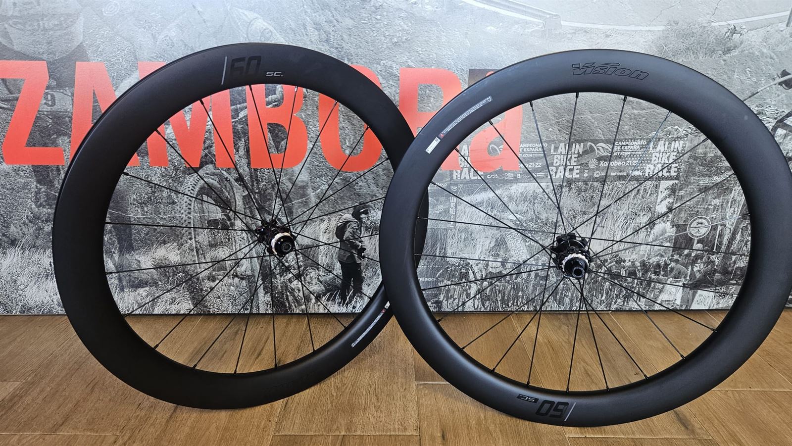 VISION SC 60 SHIMANO HG JUEGO DE RUEDAS CARRETERA - Imagen 1
