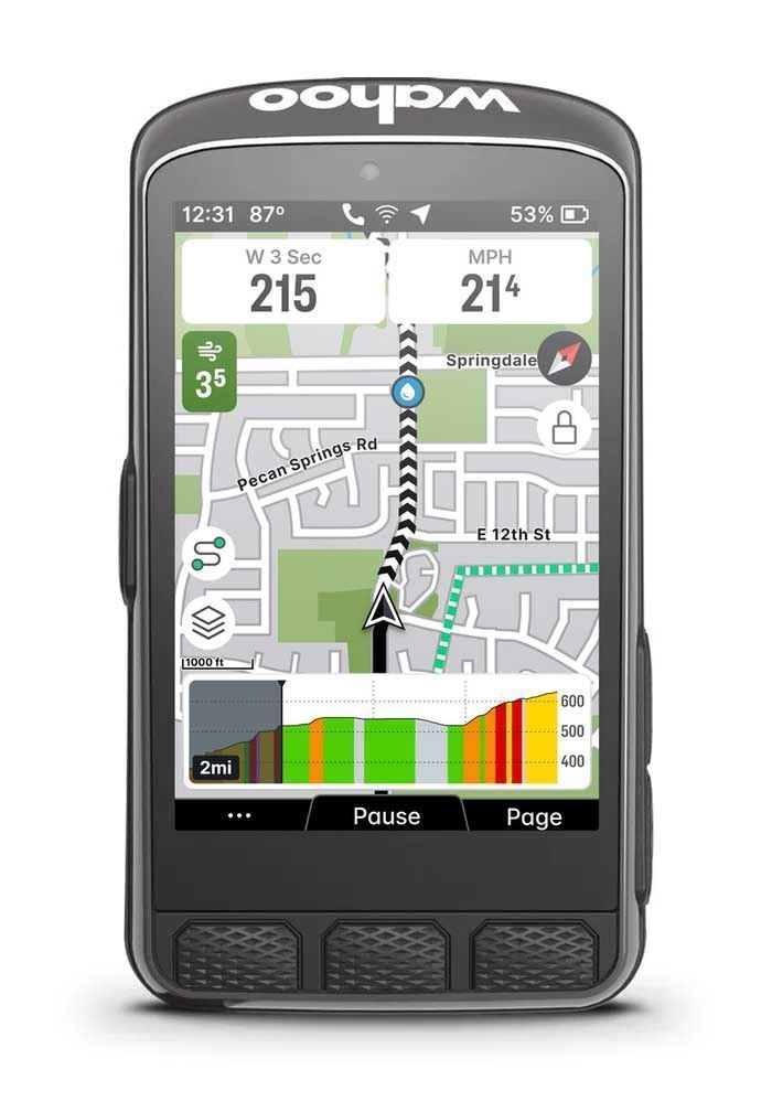 WAHOO ELEMNT ACE GPS + BANDA DE PULSO WAHOO TRACKR GRATIS - Imagen 1